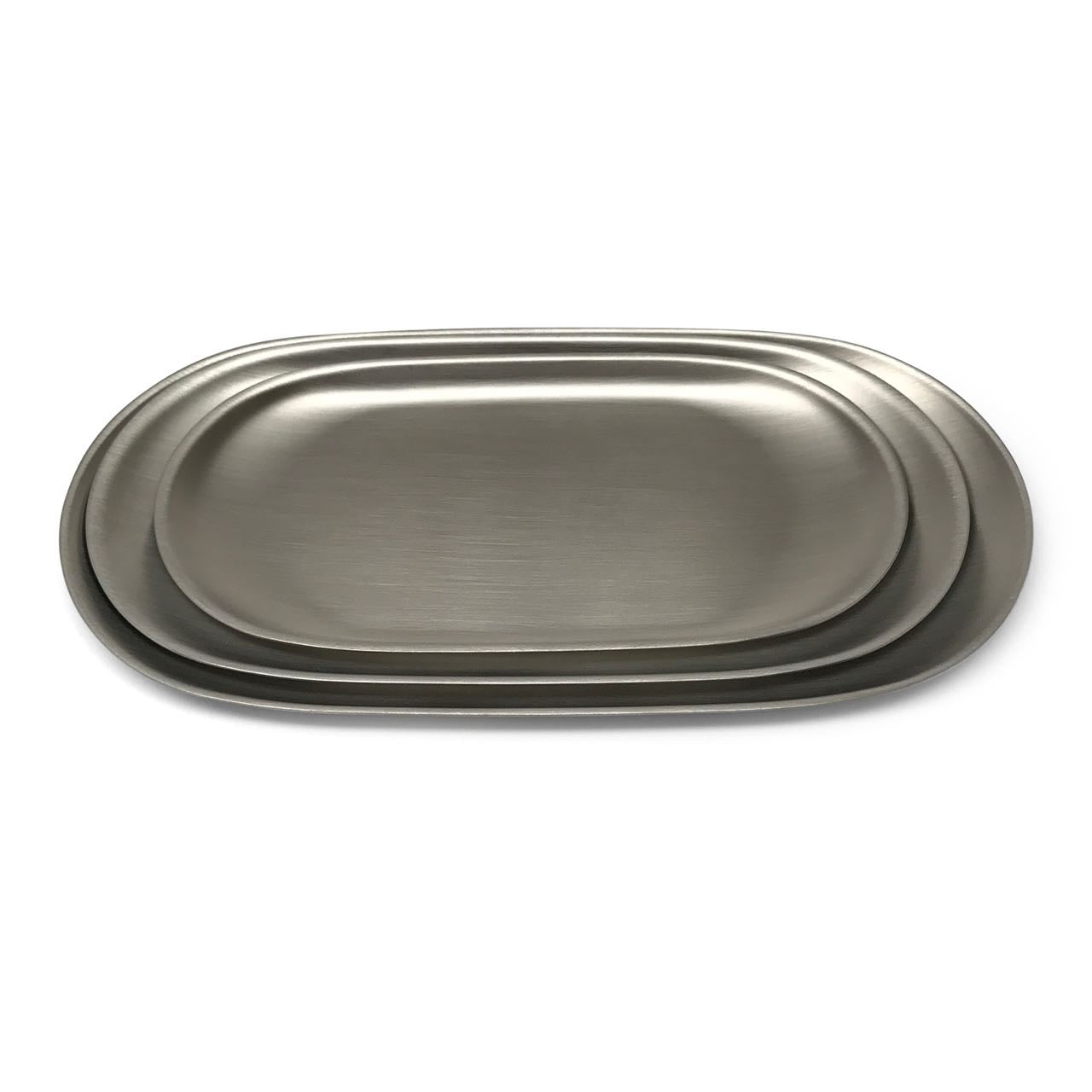 stainless steel tray - trips and trinkets