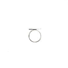Load image into Gallery viewer, silver bar ring - trips and trinkets
