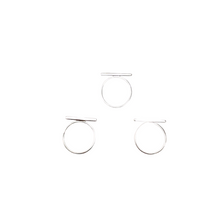 Load image into Gallery viewer, silver bar ring - trips and trinkets
